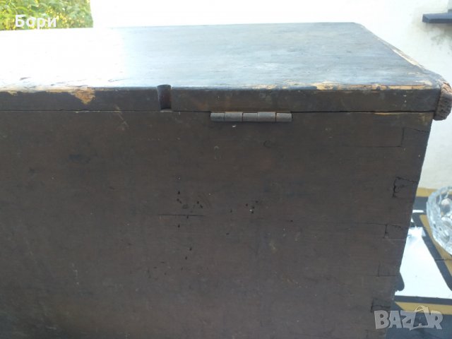 Стар дървен сандък, снимка 11 - Декорация за дома - 34542547