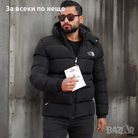 The North Face Мъжко Черно Зимно Яке Дъ Норт Фейс, снимка 1