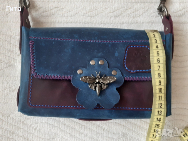 Продавам дамска кожена чанта, снимка 5 - Чанти - 54012957