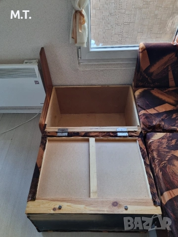 Диван с ракла и функция сън, снимка 7 - Дивани и мека мебел - 53086373