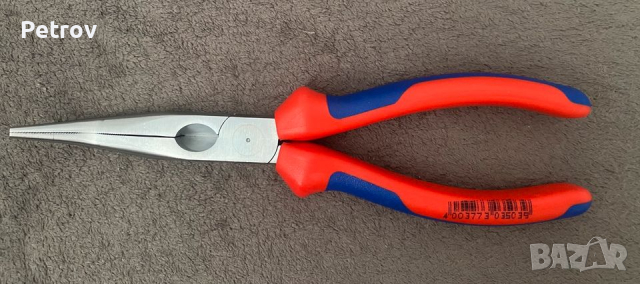 KNIPEX 26 25 200 - MADE IN GERMANY - ЧИСТО НОВИ 200 mm ПРОФЕСИОНАЛНИ полукръгли извити Клещи /GERMAN, снимка 2 - Клещи - 44735050