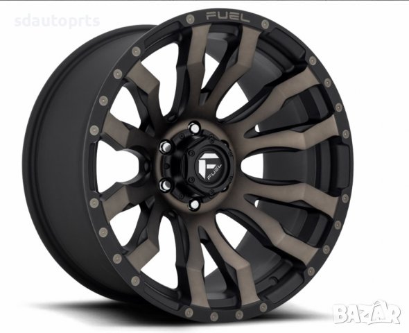 20" Off Road Джанти Fuel 6X139.7 Toyota Land Cruiser Hilux 4Runner Hia, снимка 2 - Гуми и джанти - 37160134