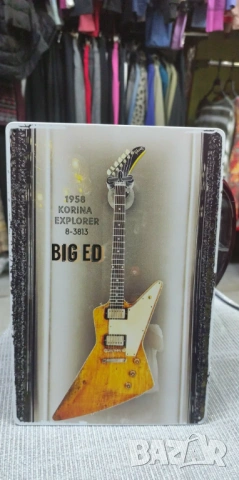 BIG ED-Gibson Explorer Korina 1958-метална табела (плакет), снимка 2 - Китари - 54086309