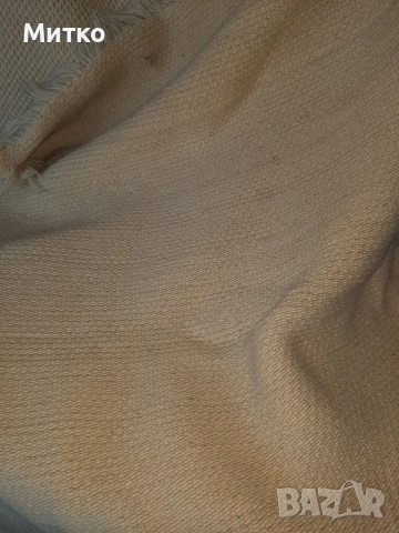 Ретро бял китеник с ресни за легло, снимка 7 - Покривки за легло - 53078234