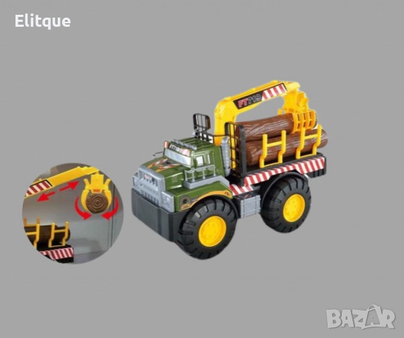 Багер  с дърва, снимка 2 - Коли, камиони, мотори, писти - 52786775