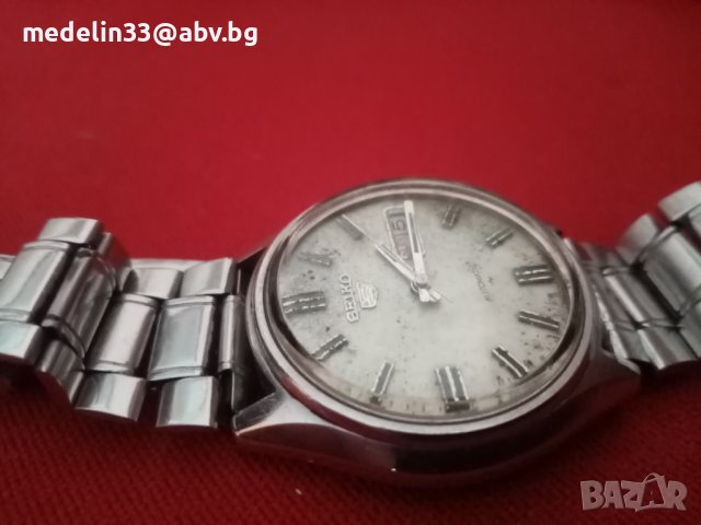 Seiko 5 Japan original 1970, seiko caliber 7009a, 21600 A/h, автоматичен мъжки часовник, снимка 1 - Антикварни и старинни предмети - 40626044
