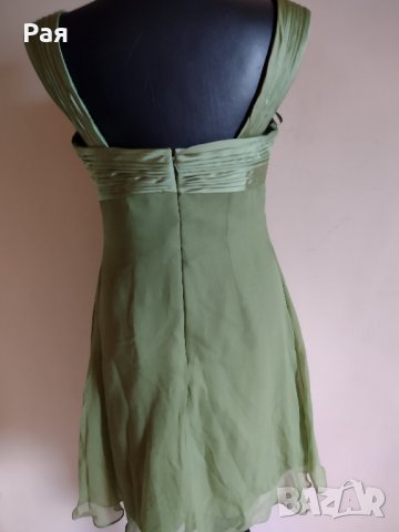 Елегантна рокля в резида / зелено на фирма  Scala Намаление на 120, снимка 4 - Рокли - 34205261