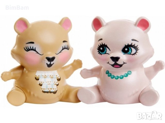 Комплект семейство кралски мечета Braylee Bear & Honey and Bannon Bear & Bowey / Royal Enchantimals , снимка 6 - Кукли - 38920758
