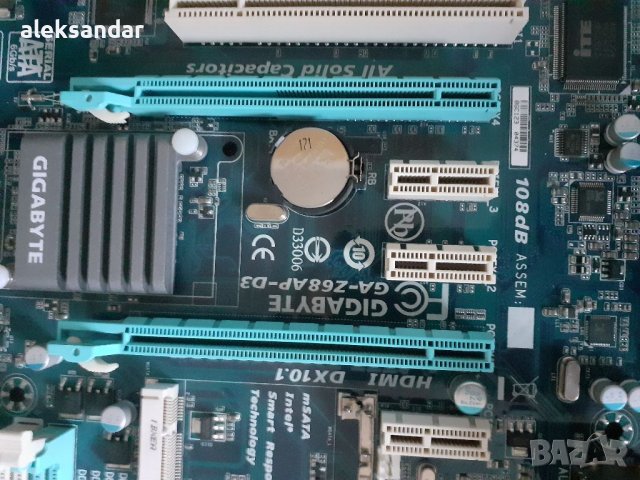 Gigabyte 1155.z68., снимка 2 - Дънни платки - 38353631