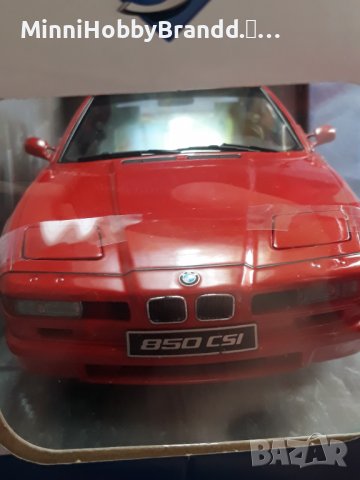 BMW 850 CSI (E31)  SOLIDO 1.18  TOP. TOP.TOP.!, снимка 17 - Колекции - 38189188