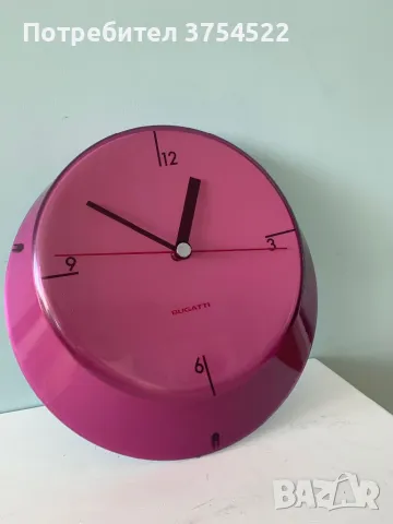 Bugatti стенен часовник, снимка 4 - Стенни часовници - 50321958