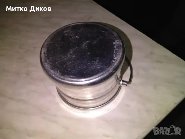 Алуминиева котелка 0.500млл от соца отлична фи 115мм и Н-86мм, снимка 5 - Други - 49795849