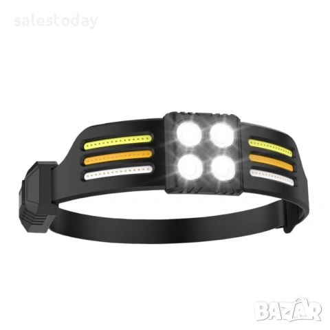 Челник със сензор LED, SOS, снимка 6 - Аксесоари и консумативи - 54339661