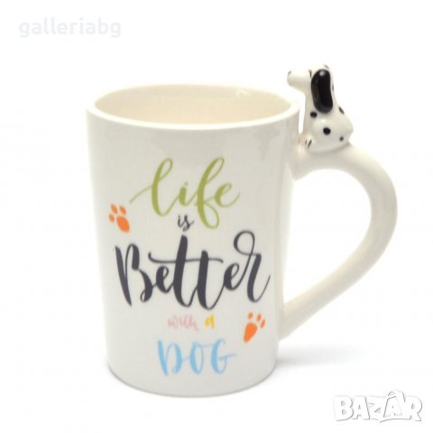 Сувенирна чаша с куче