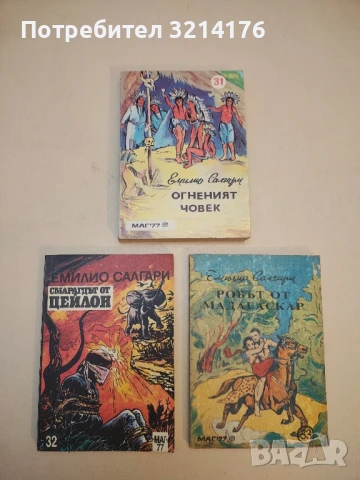 Последна борба - Емилио Салгари, снимка 4 - Художествена литература - 50644895