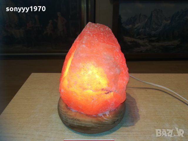 salzkristall lampe germany 1602211902, снимка 5 - Колекции - 31840962