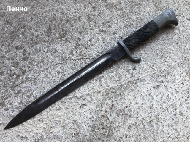 стар немски, параден щик - WEHRMACHT - WWII , снимка 4 - Антикварни и старинни предмети - 51070164