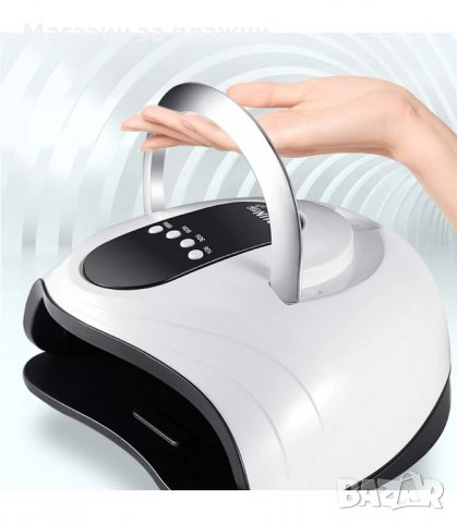 ЛАМПА ЗА ИЗПИЧАНЕ НА ГЕЛ ЛАК SUN S9 MAX, UV/LED 120W - код S9 3090, снимка 8 - Педикюр и маникюр - 33894903