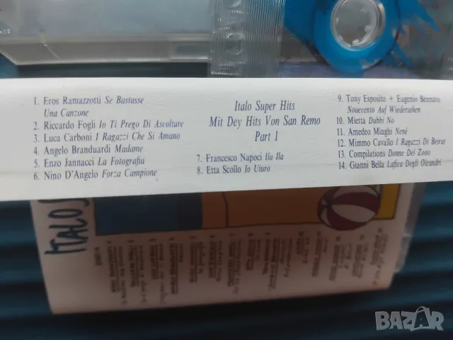 Italo super hits - аудио касета музика, снимка 2 - Аудио касети - 49776073