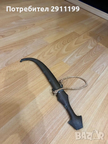 Декоративна арабска кама / ханджар, снимка 8 - Антикварни и старинни предмети - 53333899