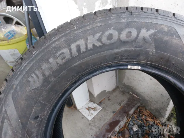 4бр.летни гуми HANKOOK 215/75/16C DOT 0318, снимка 4 - Гуми и джанти - 49020848