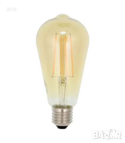 LED крушка 8W ST64 2500K филамент VITO E27, снимка 1