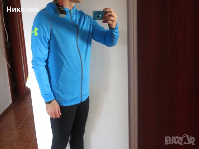 Under Armour Fitness Tech Hoodie, снимка 17 - Спортни дрехи, екипи - 32121469