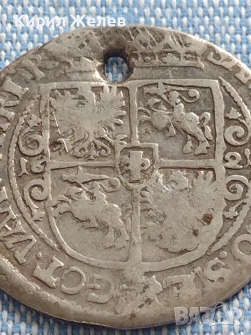 Сребърна монета Орт 1621г. Сигизмунд трети Полша 13620, снимка 7 - Нумизматика и бонистика - 42890626