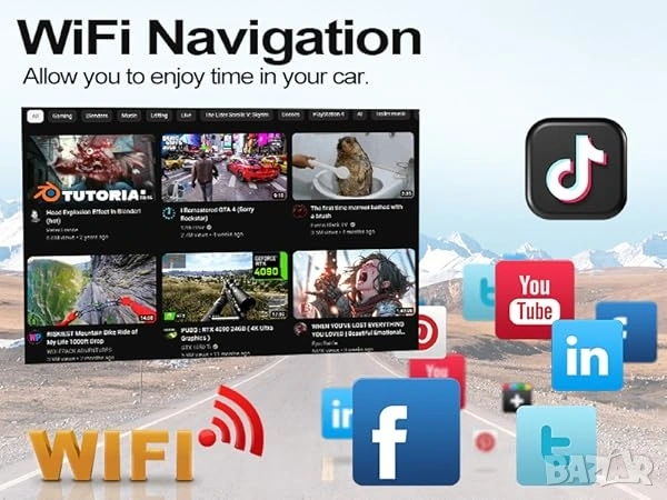 9" Мултимедия за BMW X3 E83 (2004-2012), Android 13, 4 core, 1+32Gb, снимка 10 - Аксесоари и консумативи - 53071752