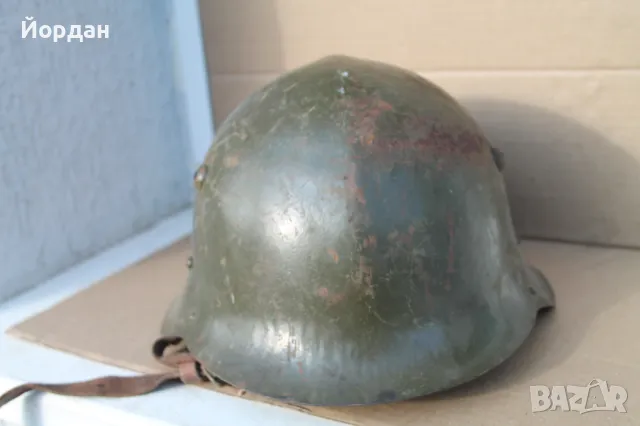 Българска военна каска модел 1936-та година, снимка 5 - Антикварни и старинни предмети - 47608281