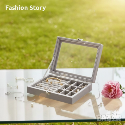 Кутия за съхранение на бижута – 24 места за перфектен ред, снимка 4 - Други - 51795381