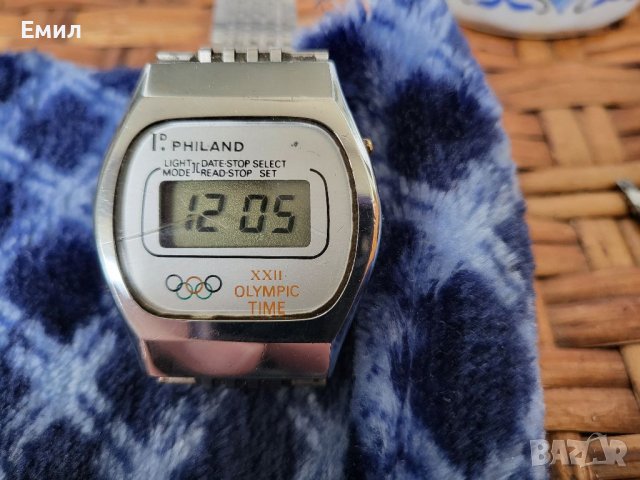 Колекционерски олимпийски електронен часовник МОСКВА 80, снимка 2 - Колекции - 39808918