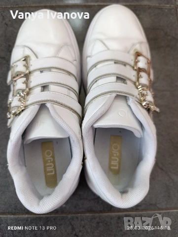 Liu Jo бели обувки естествена кожа 38 , снимка 10 - Дамски ежедневни обувки - 53973818