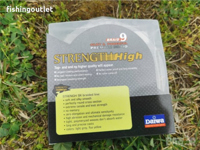 Цветно плетено влакно Daiwa . 9 нишки. 300мт, снимка 5 - Такъми - 36610168