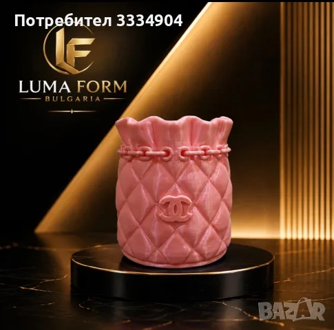 3Д Дизайнерски чанти-вази, снимка 9 - Вази - 55751991
