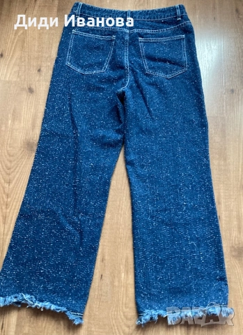 Дамски широки дънки, снимка 2 - Дънки - 52985521