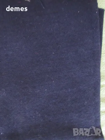 Тъмно син плат за пола - 0.50/1.40 м, снимка 2 - Други - 48459059