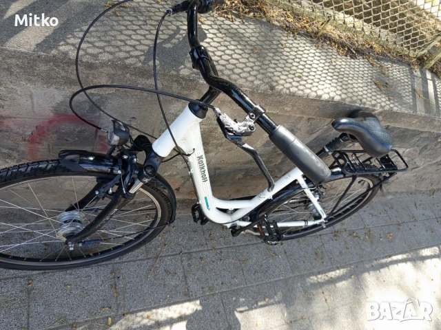 26 цола алуминиев велосипед с 7 скорости усилени капли амортисьори предни като нов , снимка 7 - Велосипеди - 51158364