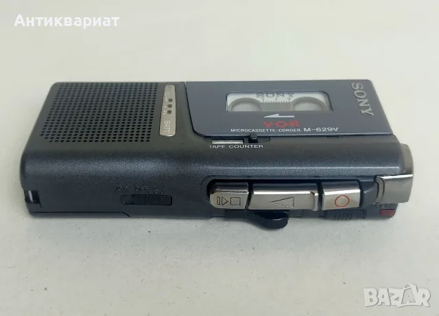 Диктофон с микро касета Sony M-629V, снимка 6 - Радиокасетофони, транзистори - 55776831