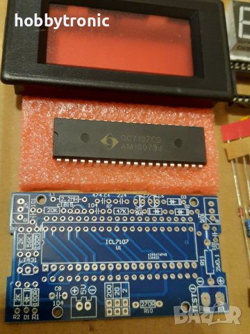 Волтметър кит за сглобяване 7107 LED, снимка 4 - Друга електроника - 42681078