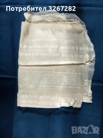 Воал, Забрадка, Домашен, Ръчно Тъкан Тюл, Кюстендилско, снимка 2 - Антикварни и старинни предмети - 44712343