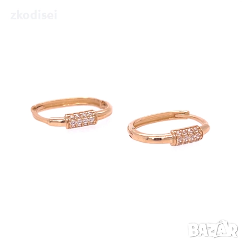 Златни обеци 1,54гр. 14кр. проба:585 модел:34421-4