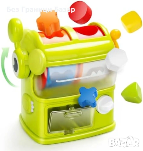 Нов Монтесори сортер форми и цветове образователна играчка за деца 1-3 г