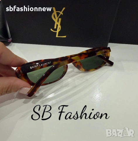 Ysl тигрови очила с лого, снимка 9 - Слънчеви и диоптрични очила - 54100251