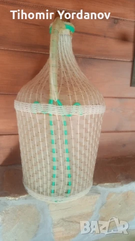 Плетена дамаджана., снимка 10 - Антикварни и старинни предмети - 51320863