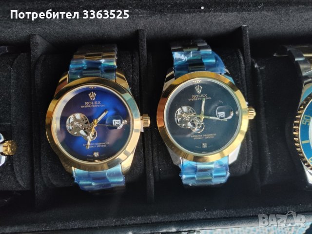 Нови мъжки часовници Rolex и Hublot , снимка 1 - Мъжки - 44237041