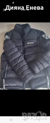 Зимно яке с качулка като ново много добра реплика