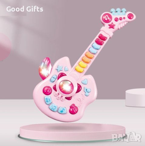 Детска китара Замръзналото кралство, снимка 3 - Музикални играчки - 42808357