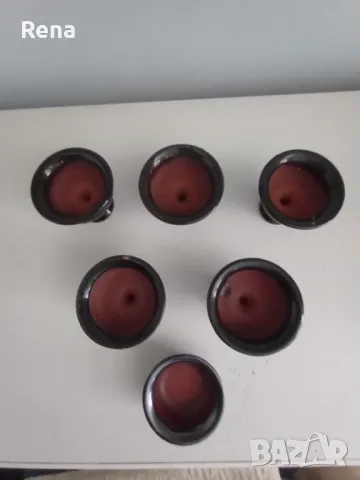 Аранжиране на цветя малки керамични съдчета, снимка 4 - Декорация за дома - 49190833