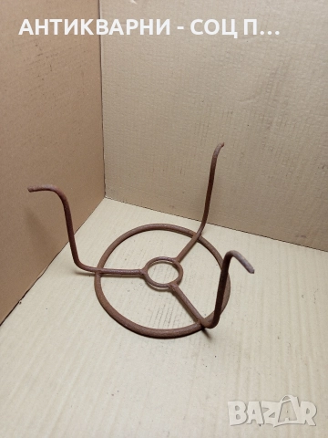 Стар Ръчно Изработен Саджек Пиростия За Огнище. , снимка 5 - Антикварни и старинни предмети - 52842188